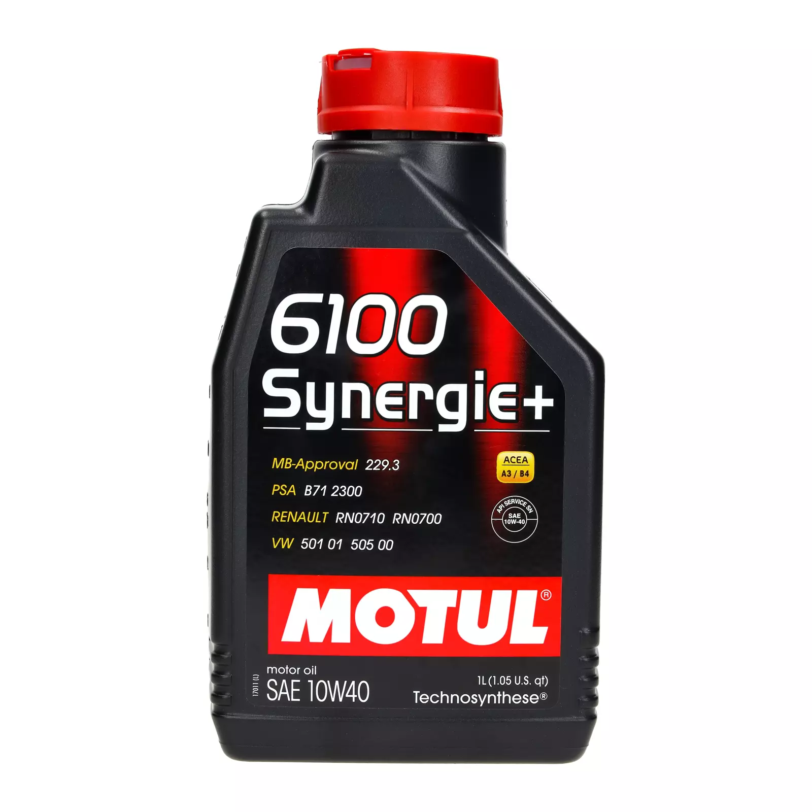 Моторное масло Motul 6100 Synergie+ 10W-40 1л., 108647