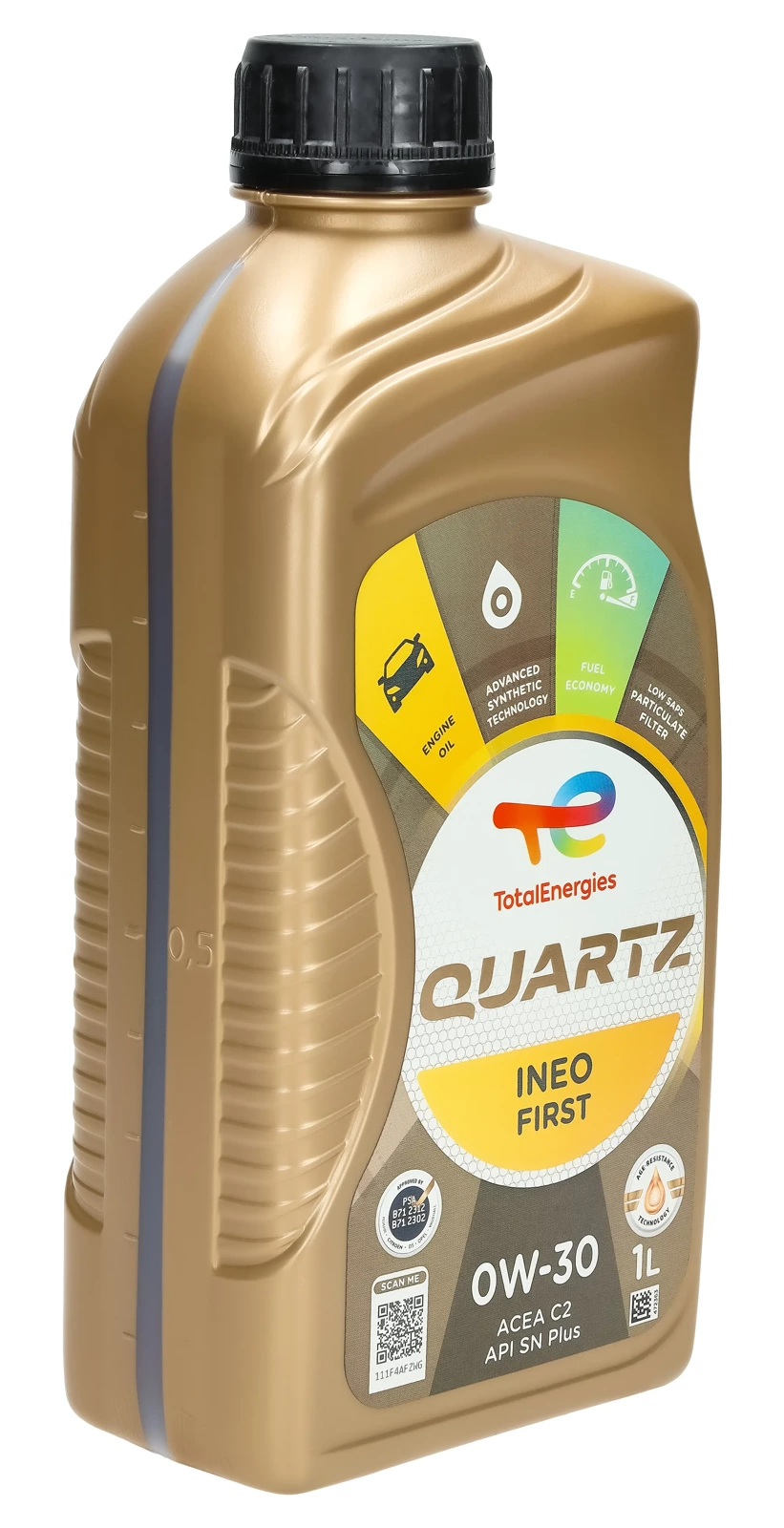 Моторное масло Total Quartz Ineo First 0W-30 1л., 2213833