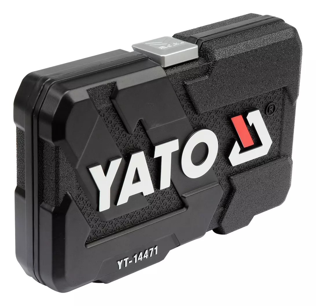 Набор торцевых ключей с трещоткой YATO 1/4 38 шт.(YT-14471)